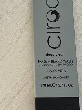 * Ciroa Deep Clean/ Beard Wash with Charcoal, Cedarwood, & Aloe 5.7 fl oz